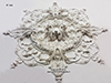 Authentiek Silberling plafond ornament