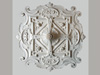 Silberling plafond ornament