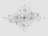 Authentiek Silberling plafond ornament