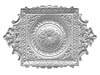 Authentiek droogstuck ornament