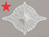 Authentiek plafond ornament